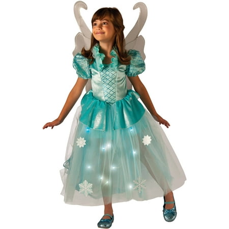 Winter Fairy Light-Up Child Halloween Costume