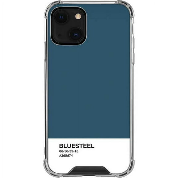 Skinit Color Palette Bluesteel iPhone 13 Clear Case