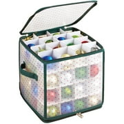 Simplify 64-Count Christmas and Holiday Ornament Organizer