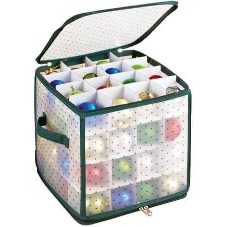 simplify christmas storage ornament organizer 64 count simplify christmas storage ornament organizer 64 count