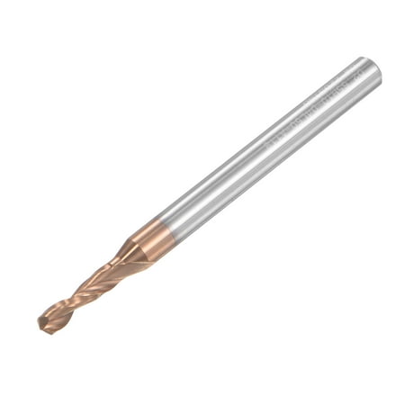 

Uxcell 2.65mm Dia 4mm Shank Titanium Coated Carbide Straight Shank Twist Drill Bit