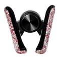 thumbnail image 1 of Pink Car Phone Mount For Vent Dashboard Magnetic Rhinestone Cell Phone Stand Pink, 1 of 6