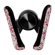 Btomtd Car Phone Mount Diamond Car Vent Magnetic Phone Rhinestone Car Dashboard Stand Cell Phone Mount