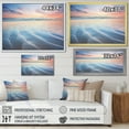 thumbnail image 4 of Designart "Beach Photo Seaside Simplicity I" Nautical & Beach Floater Framed Wall Art Print, 4 of 7