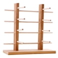 thumbnail image 1 of Sunglasses Wooden Frame Display Stand Organizer Holder Cola Pantalla de gafas de sol, 1 of 8