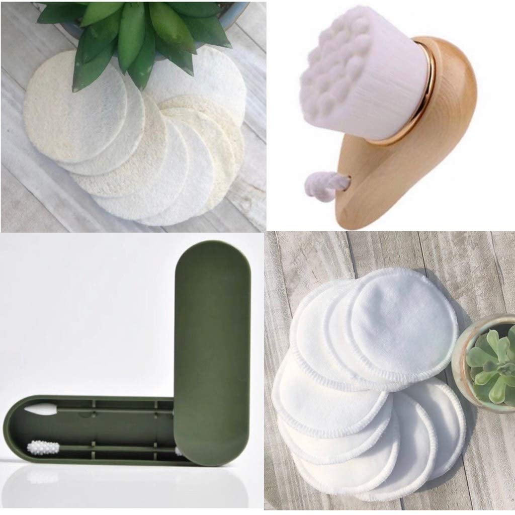 BeNat. Ecofriendly, Reusable Facial Skin Care Accessories Bundle