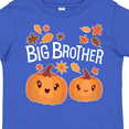 thumbnail image 4 of Inktastic Big Brother Pumpkins with Fall Leaves Boys Toddler T-Shirt, 4 of 5