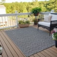 thumbnail image 3 of Indoor/Outdoor Laidley LA1 Grey Washable 9' x 12' Rug, 3 of 9