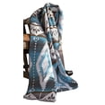 thumbnail image 1 of Carstens, Inc Turquoise Terre Jeter Couverture, 1 of 3