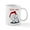 White, variant on CafePress - Kiniart Santa Westie - 11 oz Ceramic Mug - Novelty Coffee Tea Cup