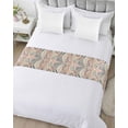 thumbnail image 5 of Xipuska Vintage Boho Bed Runners for Twin Size Bed, Decorative Bed Throws for Foot of Bed, Farmhouse Ethnic Abstract Geometric Art Bed Runner Sofa Throw Bedding Scarf Protector Slipcover for Bedroom, 5 of 6