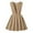 Khaki, variant on Girls Dresses for School Casual Wear Toddler Kids Pinafore Pleated Skirt with Adjustable Straps Comfortable Everyday Outfit