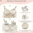 thumbnail image 5 of BIMEI Women's Mastectomy Pockets Wireless Post-Surgery Plus Size Full Coverage Everyday Bra 2428,Beige,34B, 5 of 8