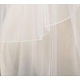 thumbnail image 4 of YooGuoGuo House Women's 2 Tier Short Simple Wedding Bridal Veil With Metal Comb HL11, 4 of 7