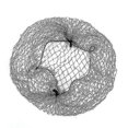 thumbnail image 1 of Hairnet Hair Bun, 100 Pieces Invisible Hairnets, 20 Inch Mesh Edge Elastic For Women, 1 of 1