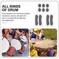 thumbnail image 3 of IFANLANDOR 10pcs Drum Mute Pad Cushions For Drum Overtones Control Easy To Install For Practice And Performance, 3 of 8