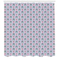 thumbnail image 3 of Ambesonne Ferret Shower Curtain, Funny Male and Female Animal, 69"Wx75"L, Multicolor, 3 of 3