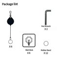 thumbnail image 2 of Quieter Cable Management for PS VR2/Pico4 Link Cable Ceiling Suspension Set, 2 of 5