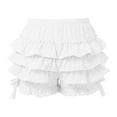 thumbnail image 5 of Women's High Waisted Baggy Shorts Layered Cake Stacked Girls Sexy Fashion Summer Casual Beach Shorts S-L, 5 of 5