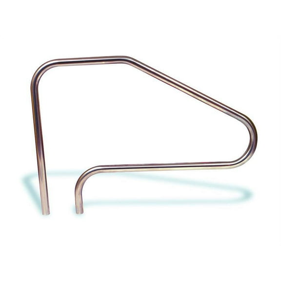 Swimline Hydrotool 87910 In Ground Stainless Steel Swimming Pool Ladder Handrail