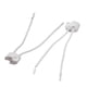 thumbnail image 5 of Soporte de lámpara 10Pcs MR16 G4 Base Base de portalámparas de cerámica Soporte LED Conector CFL Adaptador de bombilla con cable halógeno Eccomum Soporte de lámpara, 5 of 6