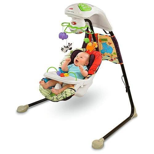 fisher price zoo swing