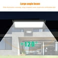 thumbnail image 2 of Mistaha Solar Powered Outdoor Waterproof Road Lighting LED Lamp Integrated Solar Lamp Remote Control Light Sensing Energy Saving Warm White 90LED (Remote + Sensing), 2 of 6