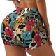 thumbnail image 1 of Fotbe Different Cats 1 Shorts Sin Costuras – Shorts Deportivos de Cintura Alta para Mujer, Elásticos para Gimnasio, Yoga, Running o Ciclismo-Small, 1 of 8