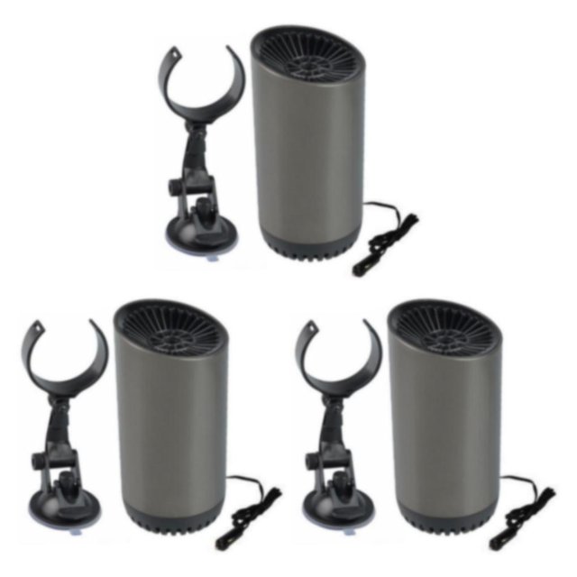 ZheElen Car Space Heater Windshield Defogger for Trailer Truck RV SUV Car with Purification 7x15cm 3Set