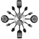 thumbnail image 1 of 16 Inch Large Kitchen Wall Clocks With Spoons And Forks,great Home Decor And Nice Gifts,black, 1 of 5