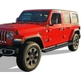 thumbnail image 6 of APS Running Boards 5in Matte Black Compatible with Jeep Wrangler JL 2018-2025 4-Door (Include 21-25 4xe) (Factory sidesteps or rock rails have to be removed) (Nerf Bars Side Steps Side Bars), 6 of 6