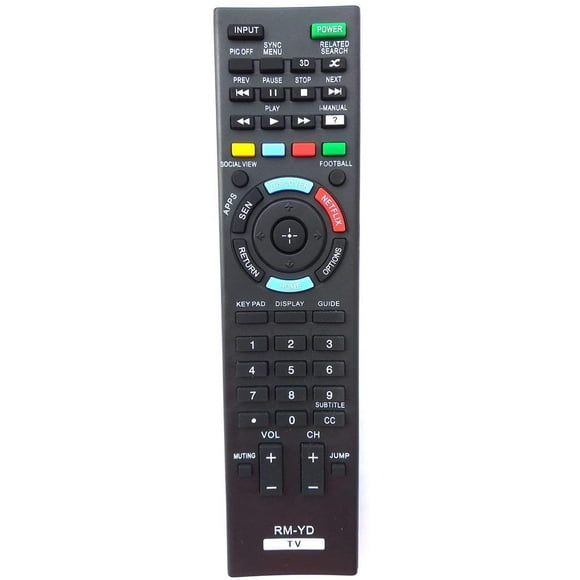 Universal Remote for Sony TV RM-YD087 RMYD087 KDL55W900A XBR55X900A RM-YD075 RMYD075 RM-YD072 RMYD072 Remote Control