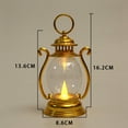 thumbnail image 5 of Soumake Retro LED Electronic Candle Lamp Long-Lasting Safe Eco-Friendly Decorative Gift Lantern with Easy Battery Replacement, 5 of 7