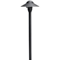 thumbnail image 2 of Kichler 21"H Dome Textured Black Dome Landscape Path Light, 2 of 5