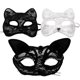 thumbnail image 1 of Máscara de mascarada de gato Máscara de cosplay de zorro Rendimiento animal Accesorios de media cara para suministros de fiesta de Halloween (3PCS), 1 of 5