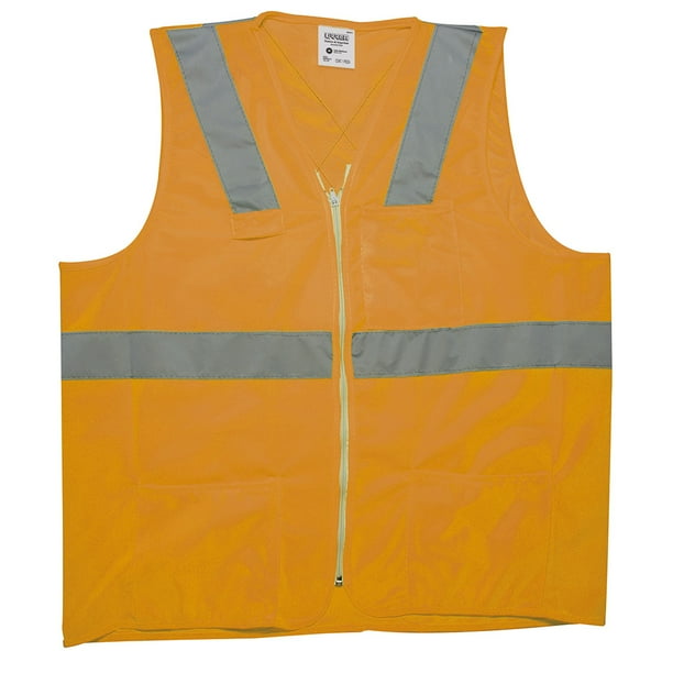 Chaleco De Tela Naranja Av G Urrea USCH52