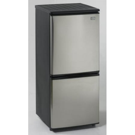 Avanti Model Ffbm45136ss - 4.5 Cf Bottom Mount Freezer / Refrigerator - 4.50 Ft - No-frost - Stainless Steel, Black, Clear