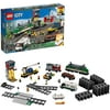 LEGO City Cargo Train Exclusive 60198 Remote Control Train Building Set with Tracks for Kids(1226 Pieces)