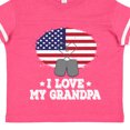 thumbnail image 4 of Inktastic I Love My Grandpa Military Grandson Boys or Girls Toddler T-Shirt, 4 of 5