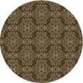thumbnail image 1 of Ahgly Company Machine Washable Indoor Round Transitional Night Red Area Rugs, 8' Round, 1 of 7