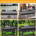 thumbnail image 4 of Trampa Grasa Acero Inoxidable Parrilla Soporte Bloque Red para Alimentos Accesorios para Parrilla (A), 4 of 9