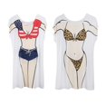 thumbnail image 1 of Mujer divertida  bikini camiseta ocasional tops regalo de cumpleaños estampado de +Divertidas Mujeres  Bikini Casual Camiseta Camisetas Cumpleaños Soledad  none, 1 of 10