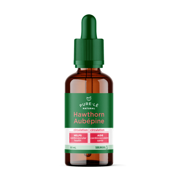 Super Strength Hawthorn Berries Extract - Cardiovascular Health Support, Heart Health supplement Made In Canada, Non-GMO, Kosher, Vegan