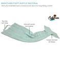 thumbnail image 3 of Catalonia Mermaid Tail Blanket, Adult Mermaid Blanket with Anti-Slip Neck Strap, Silky Hand Knitted Sleeping Blanket for Adults All Season Sleeping Bag Multi-Colors 66.5"x22.5" Grey, 3 of 5