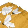 thumbnail image 3 of Yayeee Shower Curtain with Hooks 72"x72" Waterproof Fabric Bathroom Hanging Decor, White Flowers, 3 of 5