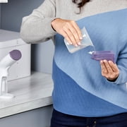 BLACK+DECKER Compact Handheld Garment Steamer, 1000W, 30-Second Heat Up, 6-Minutes of Continous Steam, 10.8 fl oz Detachable Water Tank, Lavender & White
