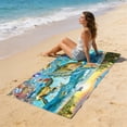 thumbnail image 4 of Bcylexb Colorful Quick Dry Beach Towels, 28"x 55" Sea Turtle Pattern Towels Portable Sand Free Lightweight Pool Towels for Beach Travel Swimming Bath Towel, 4 of 6