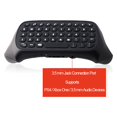 thumbnail image 3 of Teclado inalámbrico Megadream Chatpad 2.4 GHz con conector de audio, 3 of 4