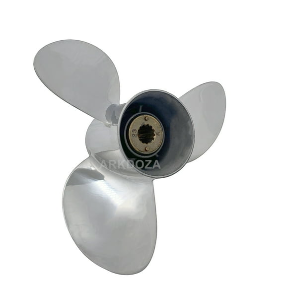 Boat Propeller 11 1/8x14 for Mercury Outboard 40-60HP Stainless Steel 13 Tooth 11.1x14