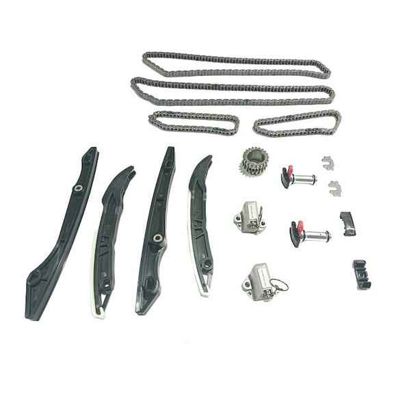 Timing Chain Kit - 15 Piece - Compatible with 2011 - 2014 Ford F-150 5.0L V8 2012 2013